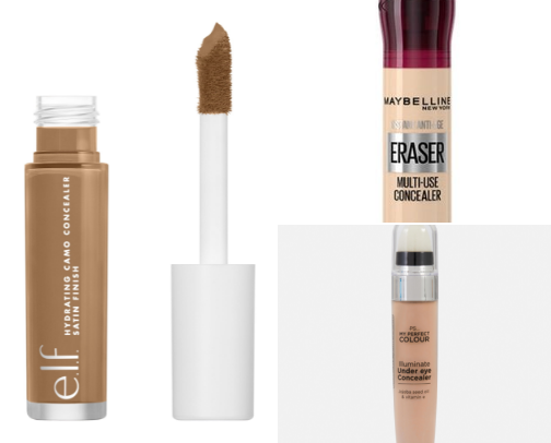 Affordable Drugstore Concealers cover photo collage