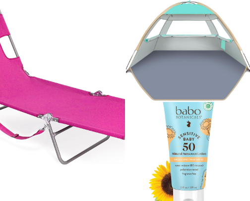 Beach Faves for the Family cover photo collage
