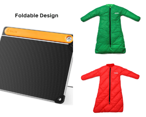 Camping Items cover photo collage