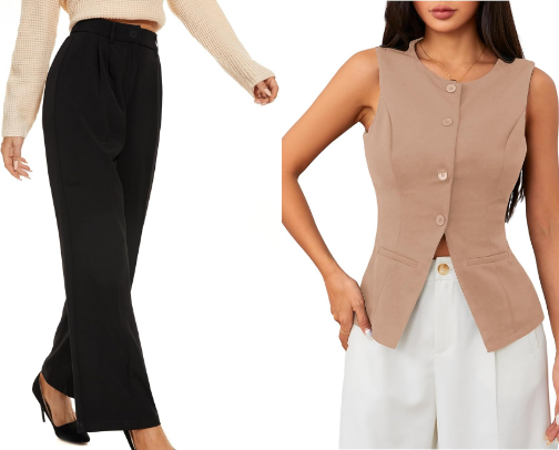 Office Outfits from Amazon! cover photo collage