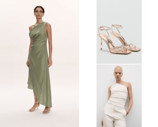 Sunkissed Glam 2025 - Minimalist Elegance inspired summer collection cover photo collage