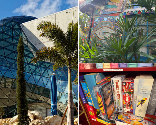 Curated Art Spaces cover photo collage