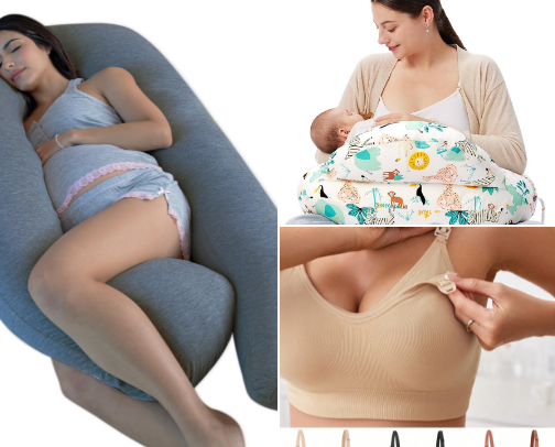 Pregnancy MUST HAVE essential Items cover photo collage