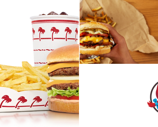 Restaurant for go to fast food! cover photo collage