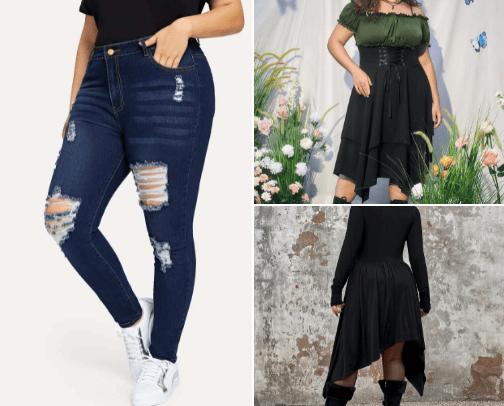 Shein Fashion cover photo collage