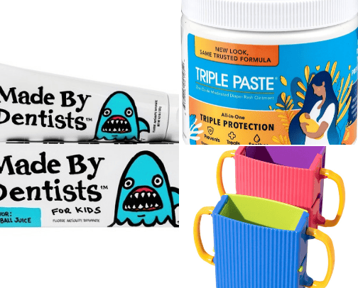 Toddler/kids products cover photo collage