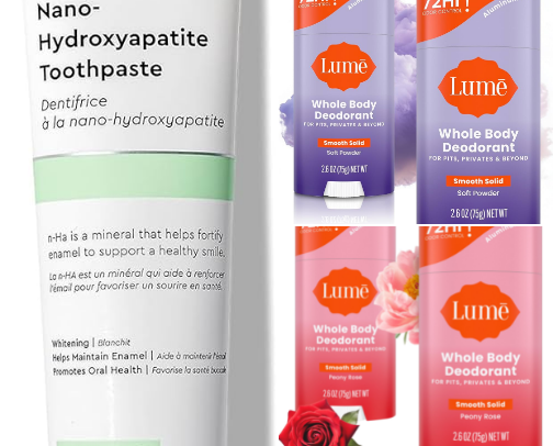 Personal Care Items cover photo collage