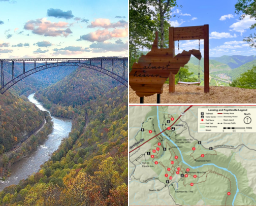 Wild and Wonderful West Virginia 💙💛 cover photo collage