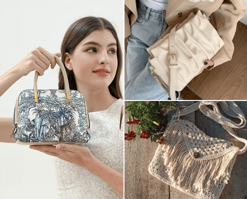 The best woman's handbag's cover photo collage