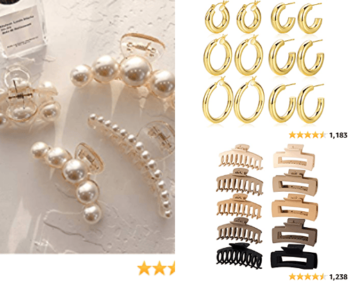 Jewelry and Accessories  cover photo collage