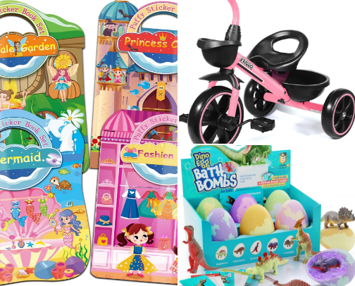 Toddler girl Christmas cover photo collage