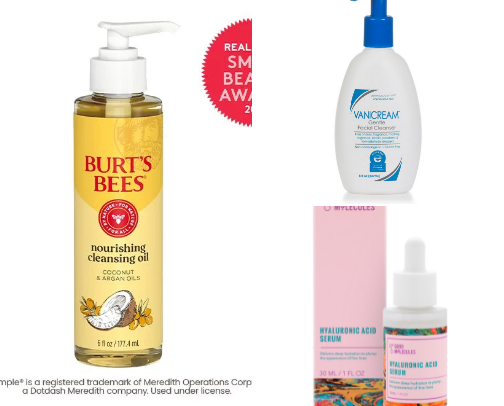Skincare favorite for ages 30-40 cover photo collage