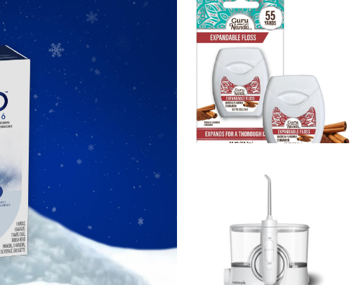 Clean teeth cover photo collage