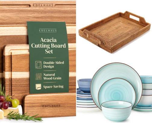 Boho Kitchen Essentials cover photo collage
