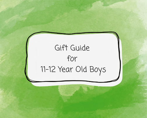 Gift Guide for Boys 11–12 Years cover photo collage
