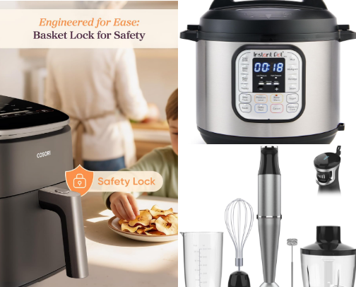 Busy Mom Kitchen Essentials 🍳✨ cover photo collage