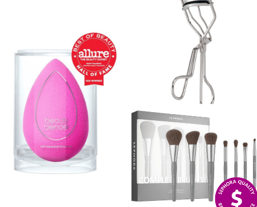 tools and brushes cover photo collage