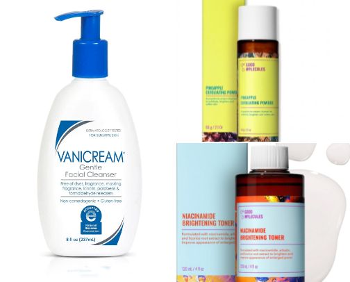 Game changer Skincare products! 🧴 cover photo collage