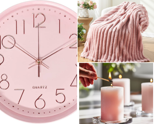 🌺A Few Pink Decor Items I Adore cover photo collage