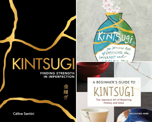 Broken but Golden✨: Kintsugi Tools, Kits, & Meaningful Finds cover photo collage