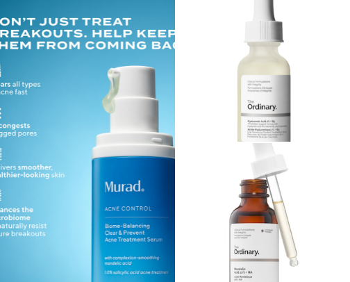 Best Serums for Hormonal Acne (PCOS-Friendly) cover photo collage