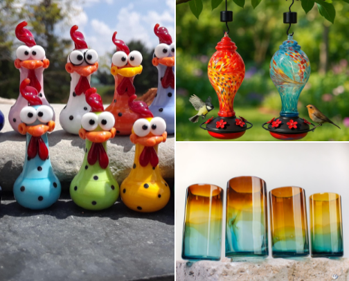 25 Handblown Glass Pieces I Recommend cover photo collage