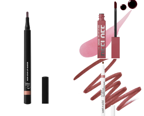 Peel-Off Lip Stains & Liners That Last All Day cover photo collage
