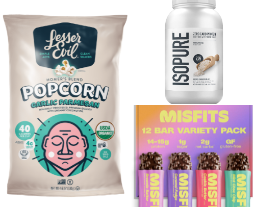 Calorie Deficit Snacks/food cover photo collage