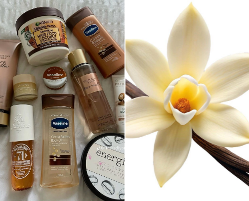 Smell like Vanilla cover photo collage