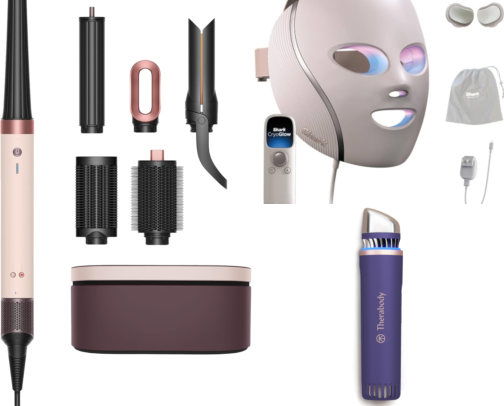 Gift ideas that she would actually want skin and hair tech  edition cover photo collage