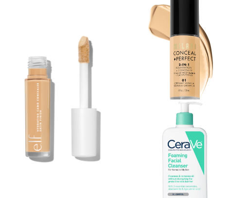 Makeup cover photo collage