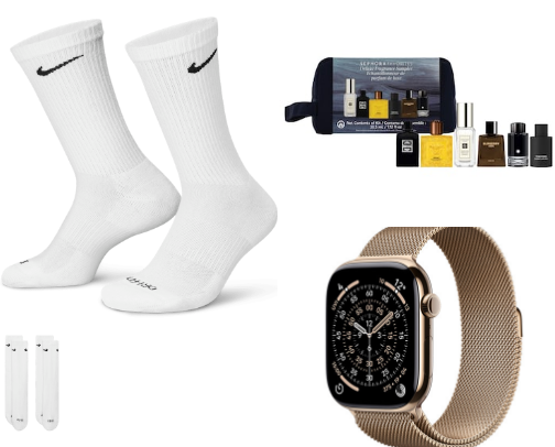 Christmas gifts for him 🎄🩵 cover photo collage