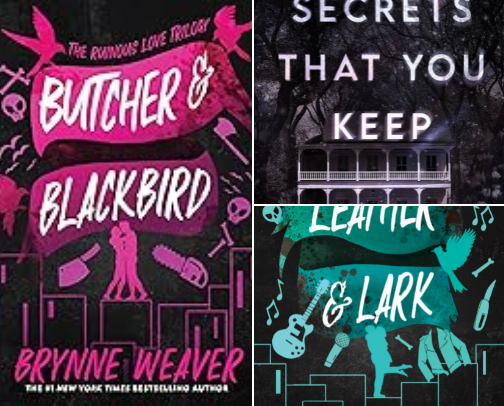 🩷 My Book Recs 🩷 cover photo collage