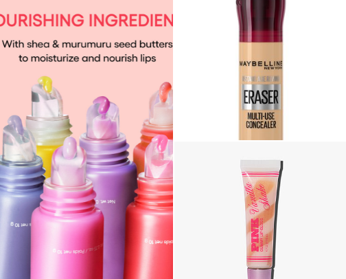 My favorite beauty recs cover photo collage