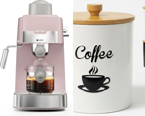 Coffee Bar Essentials | Everything for a Cozy Home Café cover photo collage