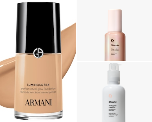Beauty Products cover photo collage