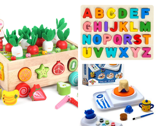 Smart, Fun & Full of Joy, --- Perfect toys for Kids!!!

Give your child toys that entertain, inspire and help them grow — make playtime the best time! cover photo collage