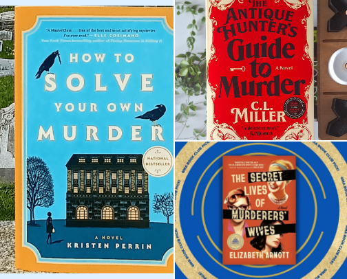 Murder Mysteries: The Books That Will Have You Wondering, “Whodunnit?” cover photo collage