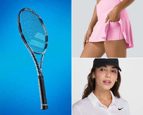 Tennis Gear I Love 🎾 cover photo collage