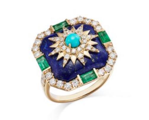 Statement Gold Rings cover photo collage