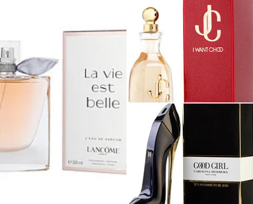 Women’s perfume🌺 cover photo collage