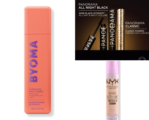 Ulta Beauty Recommendations cover photo collage