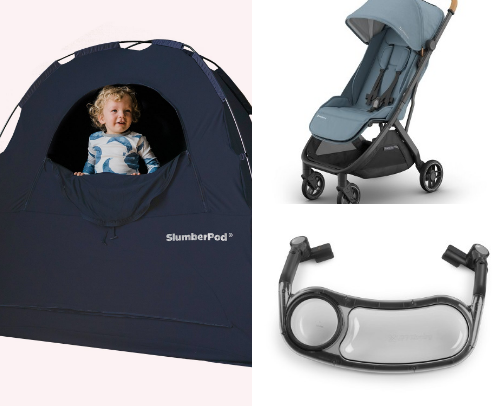 Baby Traveling Essentials - Things I would never leave the house without! cover photo collage