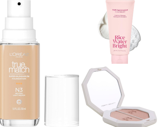 Oily Skin Approved Makeup cover photo collage