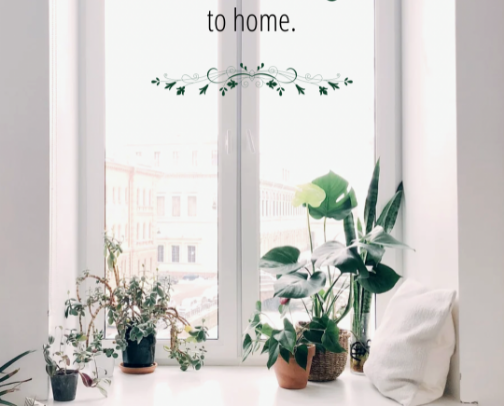 Garden & Greenery-Minimalist Natural Touches. cover photo collage