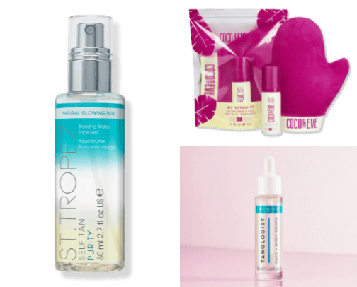 Tanning Must-Haves! cover photo collage