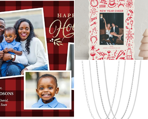 Minted cover photo collage