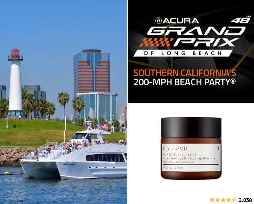 Long Beach, California cover photo collage