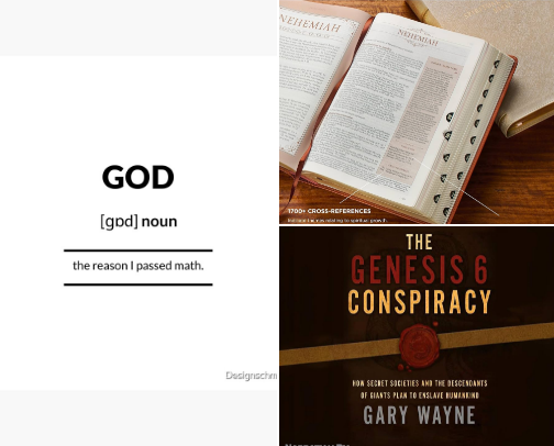 Who is God? cover photo collage