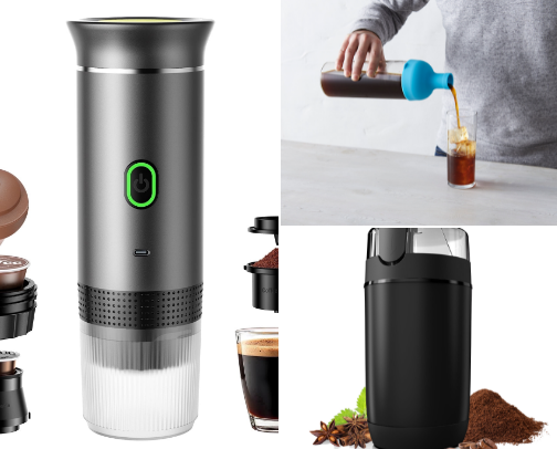 My go-to budget home coffee setup ☕ cover photo collage